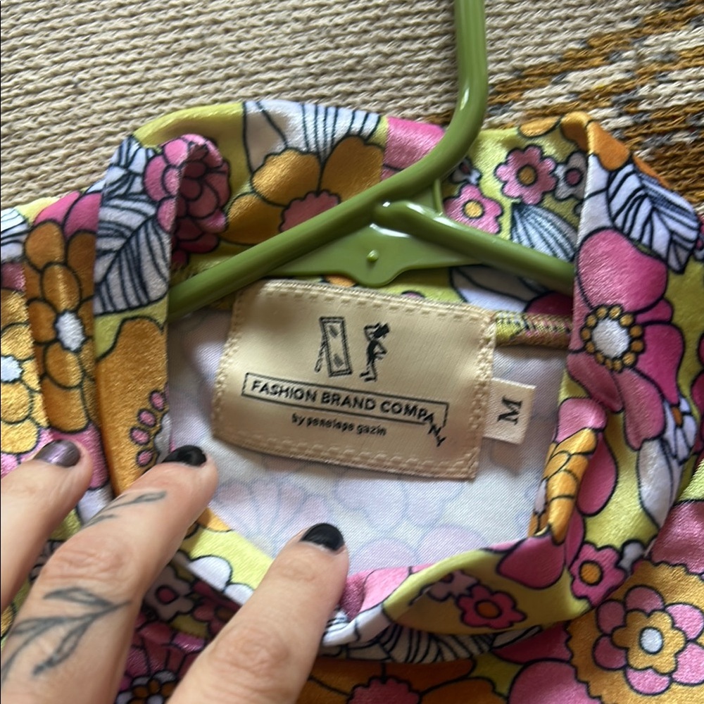 Fashion Brand Company Floral Mini Dress - Picture 2 of 3